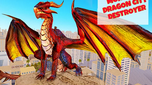Monster Dragon City Destroyer game thumbnail
