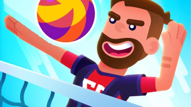 Monster Head Soccer Volleyball Game