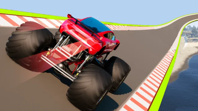 Monster Truck Sky Racing