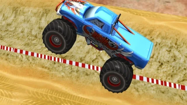 Monster Truck Speed Stunt