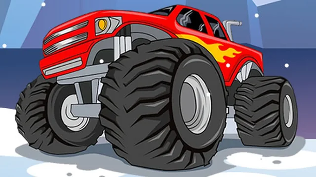Monster Truck Wheels Winter