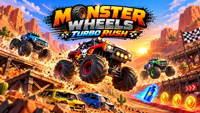 Monster Wheels Turbo Rush