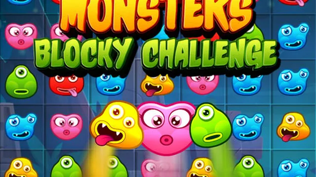 Monsters Blocky Challenge