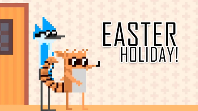 Mordecai and Rigby Easter Holiday game thumbnail