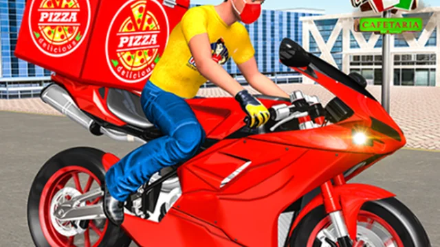 Moto Pizza Delivery game thumbnail