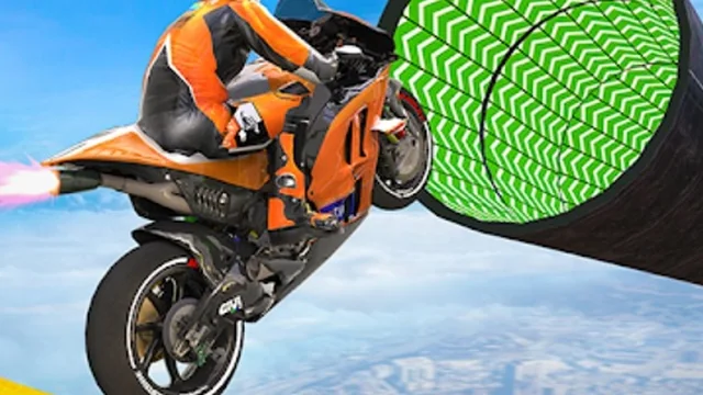 Motorcycle Stunts Drive game thumbnail