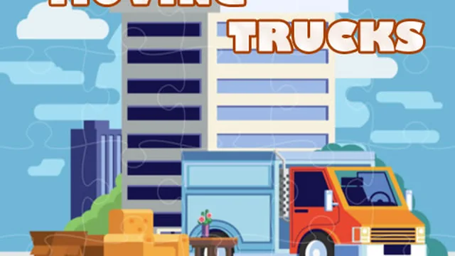 Moving Trucks Jigsaw game thumbnail