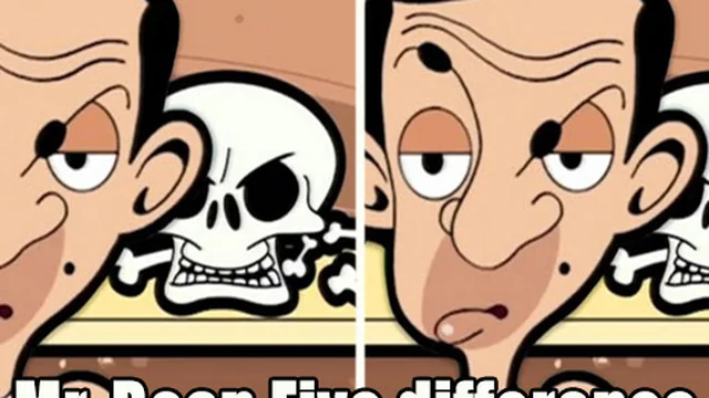 Mr Bean Five Difference Challenge