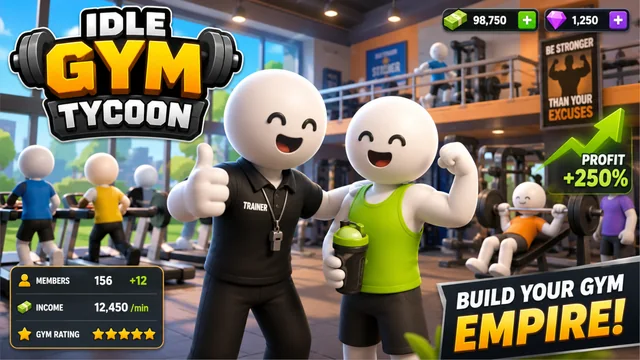 My Gym Manager: Idle Tycoon