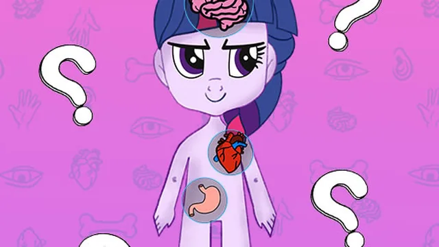 My Little Pony Learning The Body