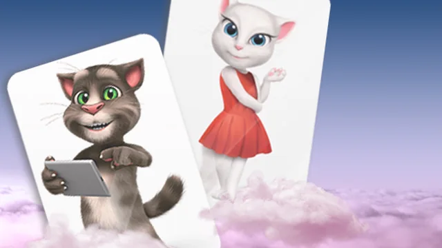 My Talking Tom Card Match