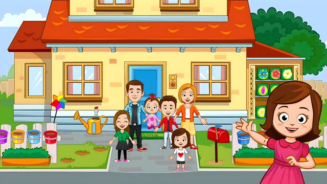 My Town Home: Family Playhouse