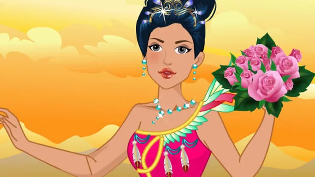 Native American Princess Wedding Dress up