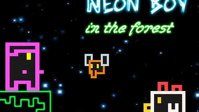 Neon Boy - in the forest game thumbnail