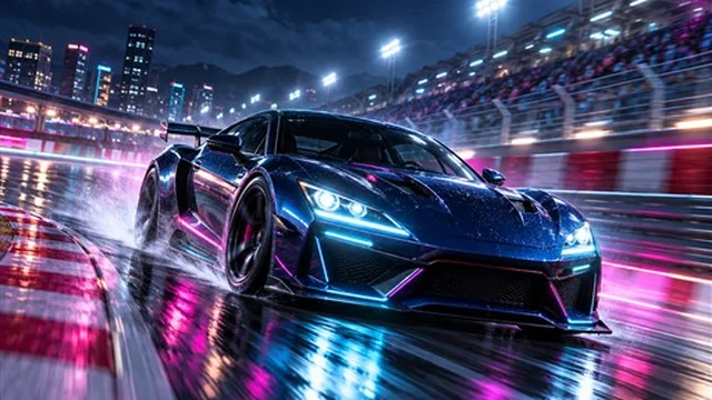 Neon Circuit Rush