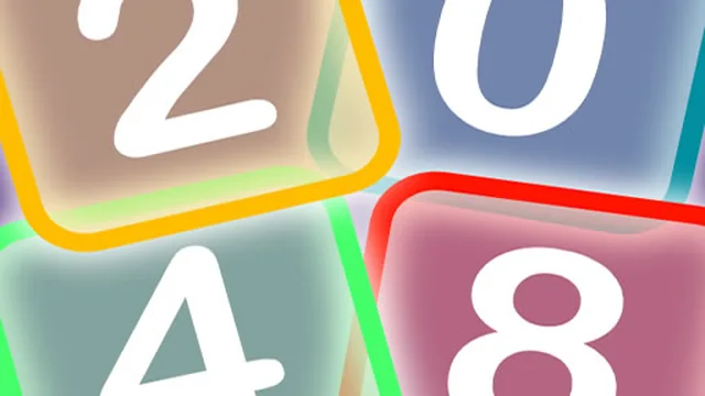 Neon Game 2048 game thumbnail