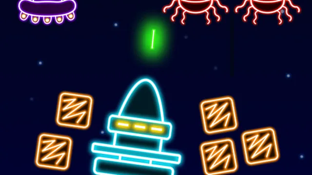 Neon Invaders
