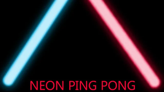 Neon Pong