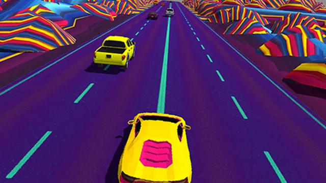 Neon Race Retro Drift game thumbnail