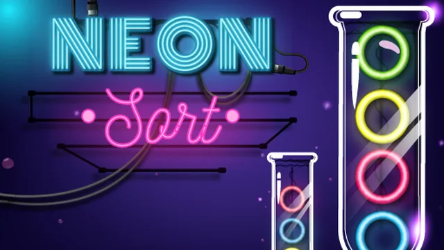 Neon Sort  Puzzle - Color Sort Game