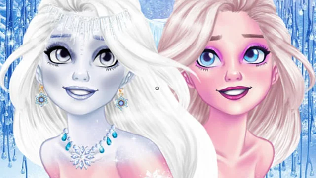 New Makeup Snow Queen Elsa