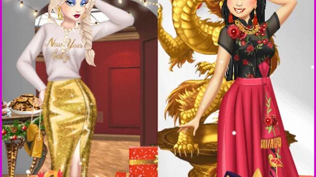 New Year Party Challenge Dress