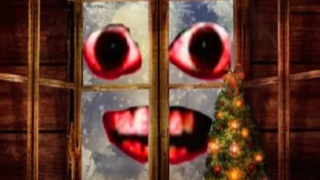 New Year Santa Claus outside the window game thumbnail