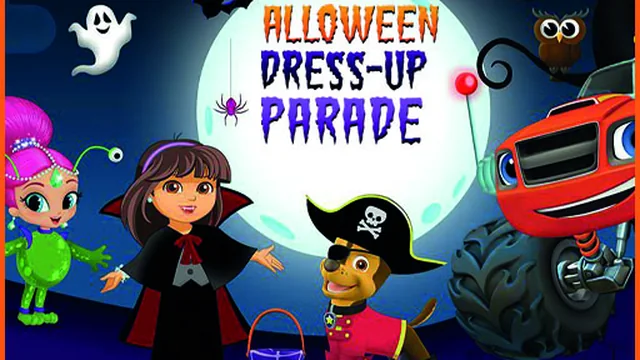 Nick jr. Halloween Dress up Parade