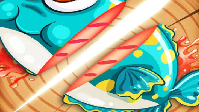 Ninja Fishing - Cut the fish