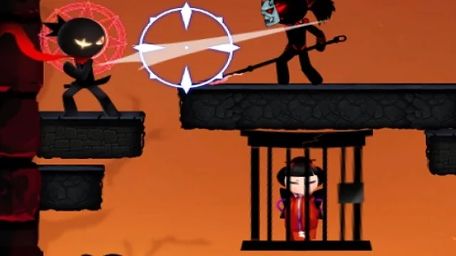 Ninja Stickman Warrior HTML5