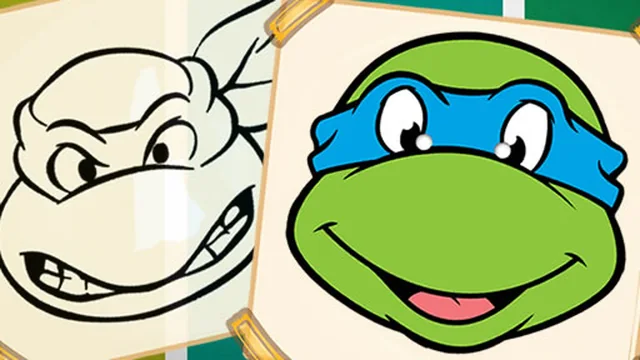 Ninja Turtles Coloring Book