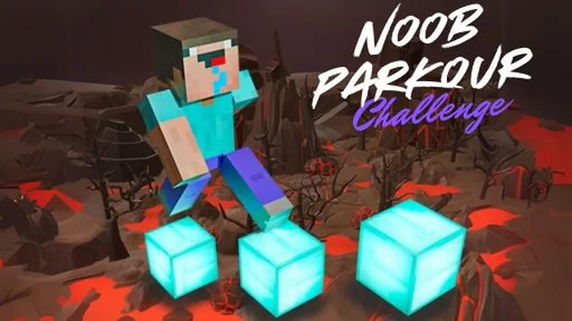 Noob Parkour Challenge 3D game thumbnail