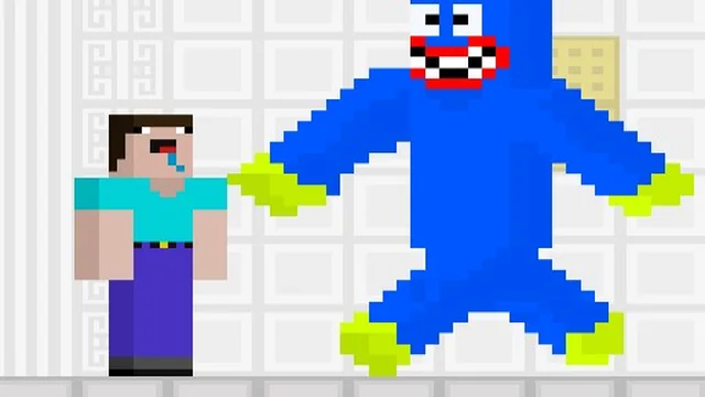 NOOB VS BLUE MONSTER GAME game thumbnail