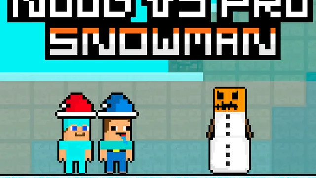 Noob vs Pro Snowman
