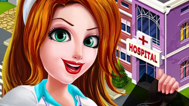Nurse Girl Dress Up Hospital