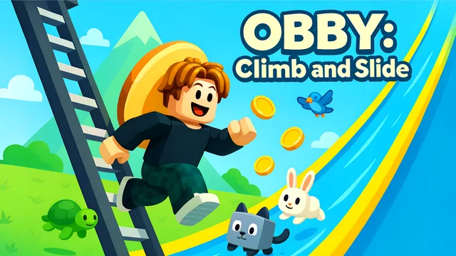 Obby: Climb and Slide game thumbnail