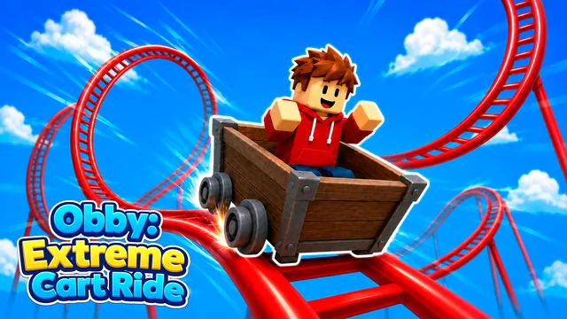 Obby: Extreme Cart Ride game thumbnail