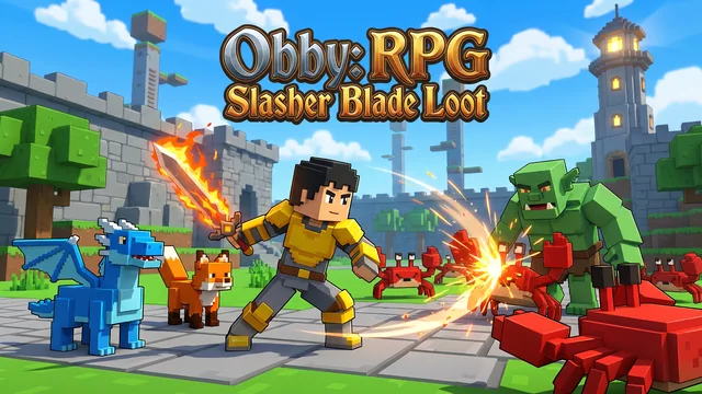 Obby: RPG Slasher Blade Loot game thumbnail