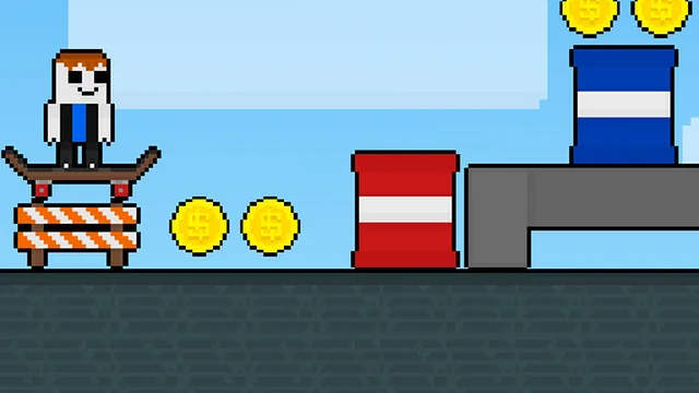 Obby Skate Forever Parkour game thumbnail