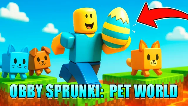 Obby Sprunki: Pet World