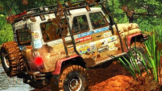 Off road Jeep vehicle 3d game thumbnail