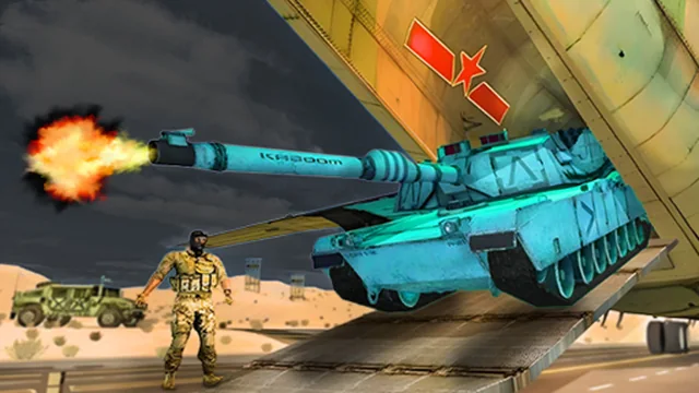 Offroad Army Transporter