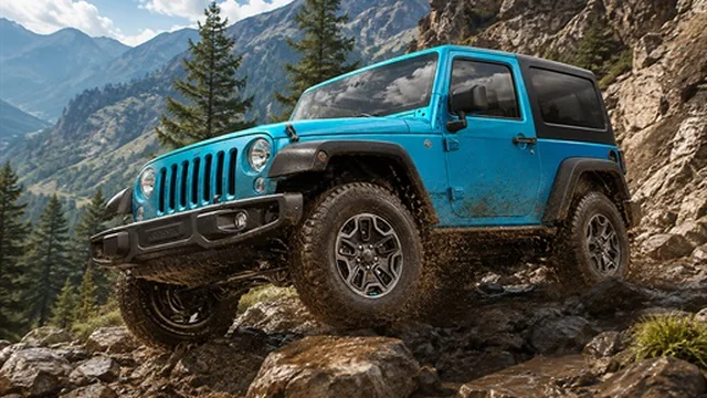 Offroad Mountain Jeep Challenge