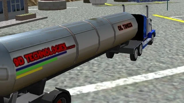 Oil Tanker Transporter Truck