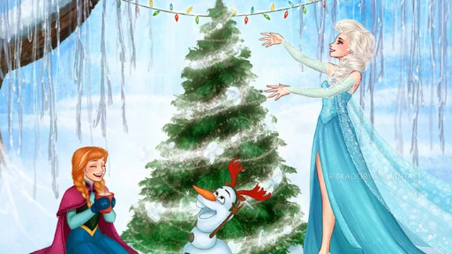 Olaf Christmas Jigsaw Puzzle