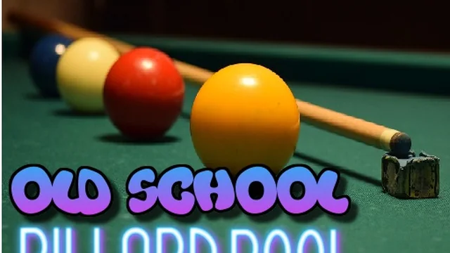 Old School Billard Pool