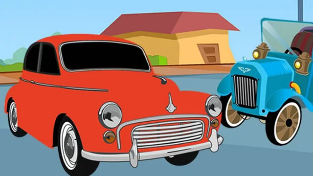 Old Timer Cars Coloring game thumbnail