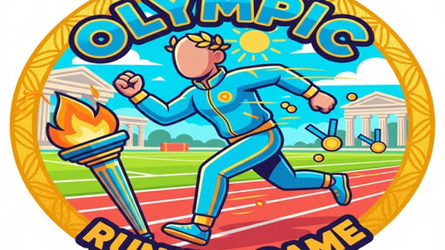 Olympic Runner Game