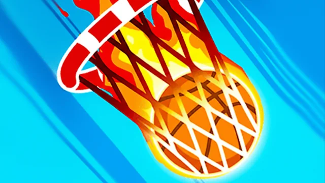 On Fire Basketball Shots game thumbnail