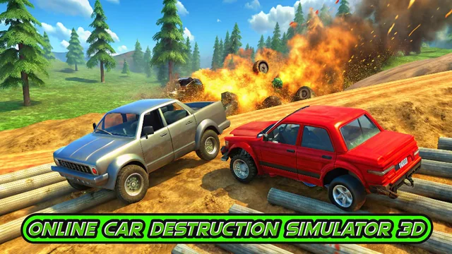 Online Car Destruction Simulator 3D game thumbnail